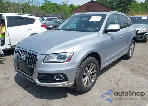 2015 Audi Q5 2.0T Premium из США, поврежденный, VIN WA1LFAFP3FA069364